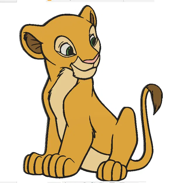 Tranh Treo Tường Đa Sắc Nala - Image 2