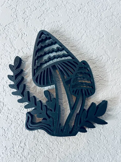 Tranh Treo Tường Hình Nấm - Image 1