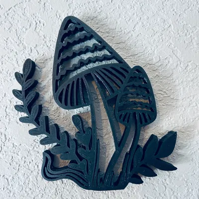 Tranh Treo Tường Hình Nấm