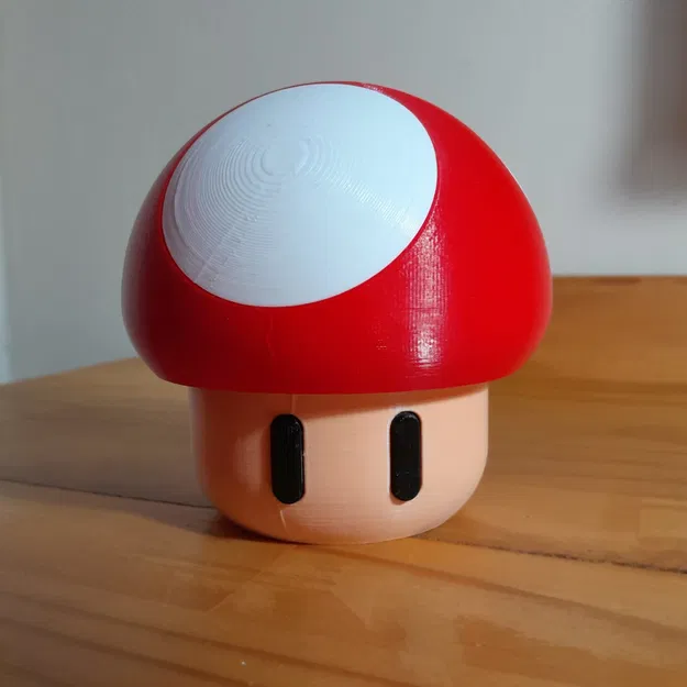 Mario Mushroom Piggy Bank - Image 1