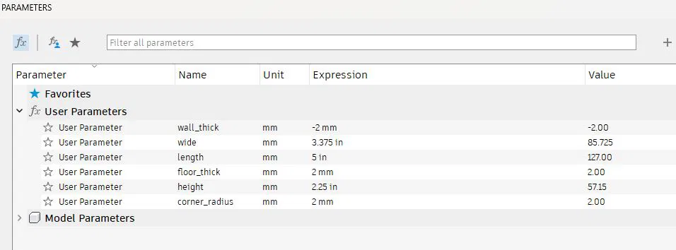Thùng đơn giản - parametric (nhiều kích thước kèm theo) - Image 4