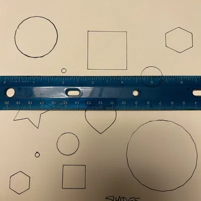 Hình Khối - Khuôn Mẫu Vẽ