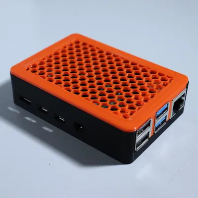 Vỏ Raspberry Pi 4 Model B có nắp lưới gài