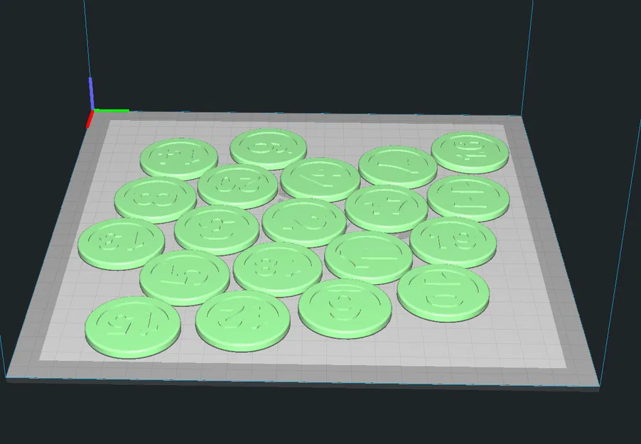 Đồng Xu Đánh Số - Image 1