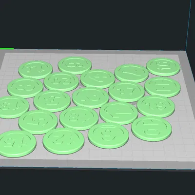 Đồng Xu Đánh Số