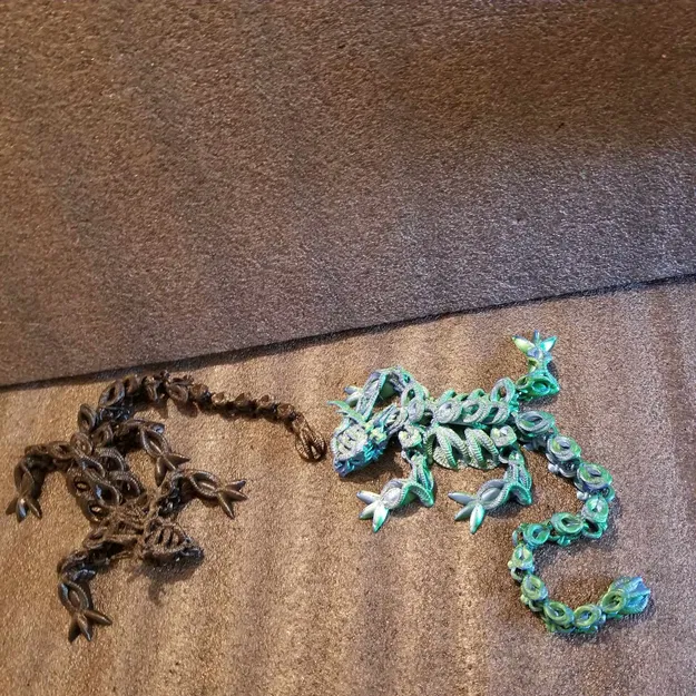 Rồng Thằn Lằn Dây Thừng Xoắn Shakaworld3D 180mm X 180mm - Image 5