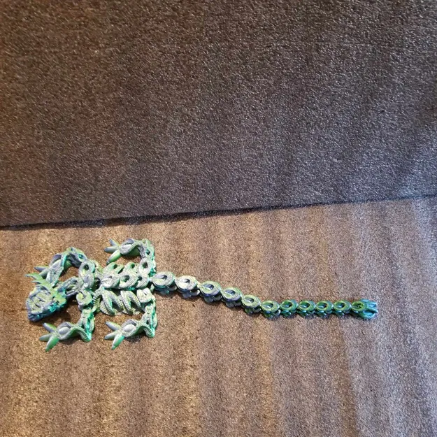 Rồng Thằn Lằn Dây Thừng Xoắn Shakaworld3D 180mm X 180mm - Image 7