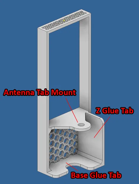 Giá đỡ bộ phận sưởi máy in Mars 4 Ultra kèm ngàm ăng-ten - Image 6