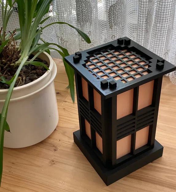 Đèn Shoji Cao 200mm #35 - Image 2