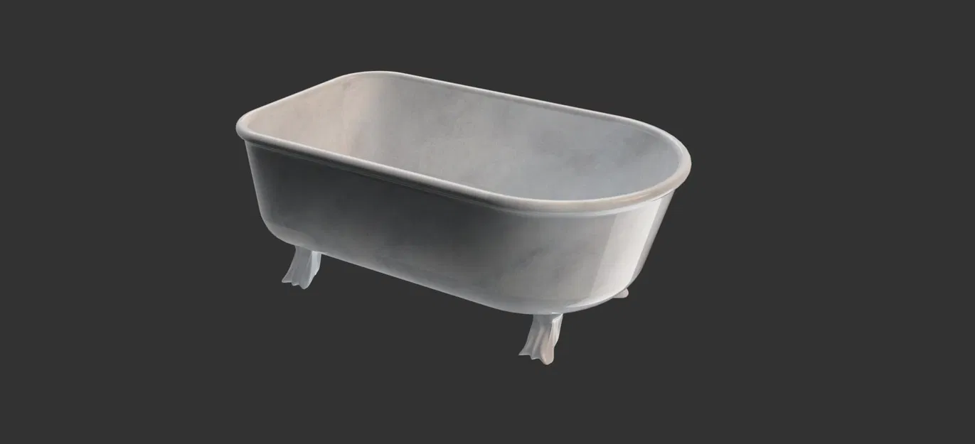 Kệ Đựng Xà Bông Bồn Tắm Kiểu Chân Móng - Image 1