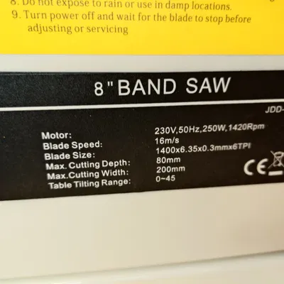 Lưỡi cưa lọng thay thế cho VEVOR JDD-210