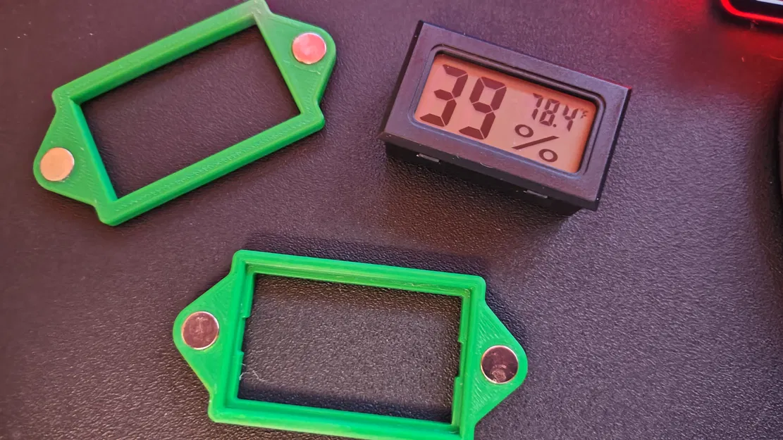 Khung Nam Châm Cho Máy Đo Độ Ẩm Hình Chữ Nhật - Image 1