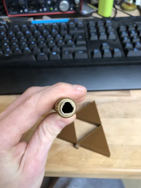 Chân Nến Đỉnh Cây Thông Noel Hình Triforce - Image 2