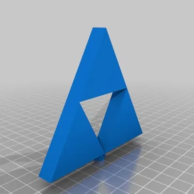 Chân Nến Đỉnh Cây Thông Noel Hình Triforce