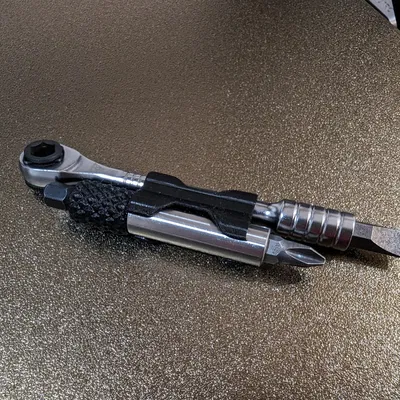 Topeak Ratchet Rocket Clip và Trình điều khiển Knurled