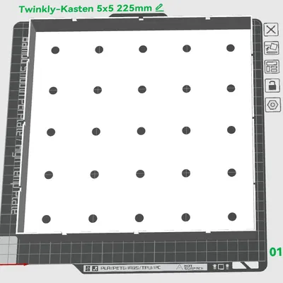 Dây Đèn LED Twinkly RGB-W 250 Bóng Hộp 5x5