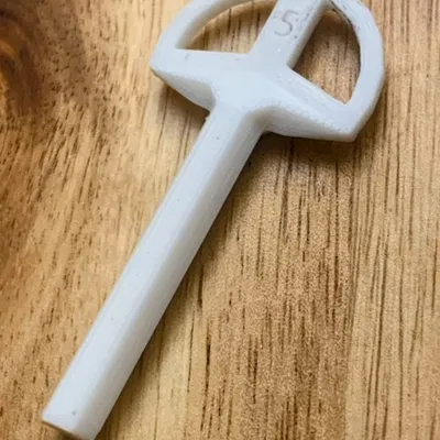 5 mm cửa khóa do khóa/cờ lê allen