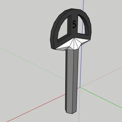 5 mm cửa khóa do khóa/cờ lê allen