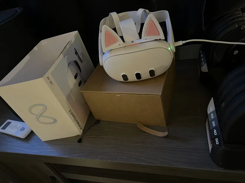 Tai Mèo cho Meta Quest 3 - Giá Đỡ Phụ Kiện - Image 2