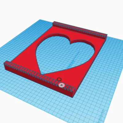 Khung Cửi Trái Tim!! Dụng cụ đan cho bé!