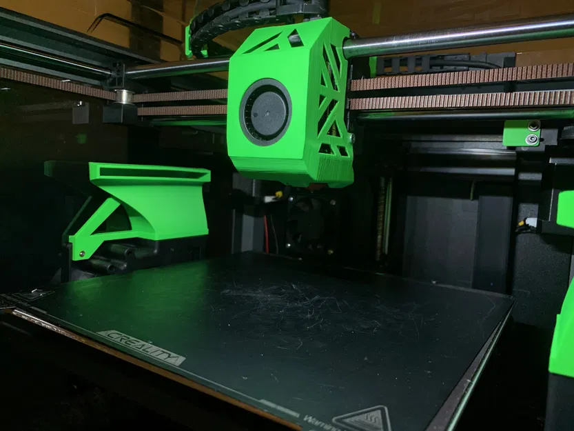 Ống Dẫn Khí Quạt Phụ Êm Hơn Cho Creality K1 - Image 3