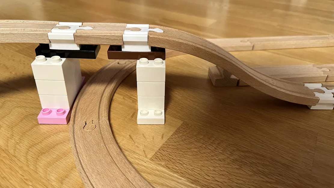 Adapter Nối Duplo - Brio, IKEA, Đường Ray Gỗ - Bản Remix - Image 2