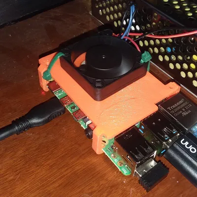 Raspberry Pi Fan Mount