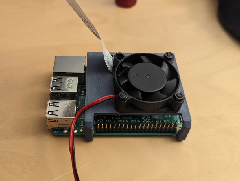 Giá Đỡ Quạt 40mm Kẹp Cho Raspberry Pi - Image 1