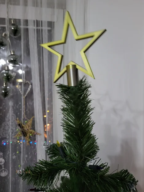 Trang trí cây thông Noel hình ngôi sao - Image 2