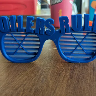 Kính In 3D Chủ Đề Oilers