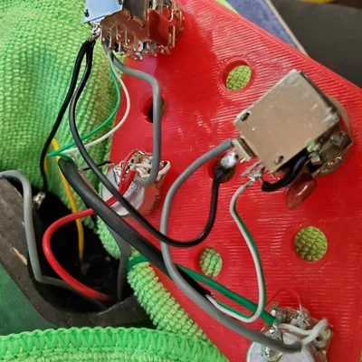 Khuôn Jig Đấu Dây Cho Đàn Guitar Điện Les Paul