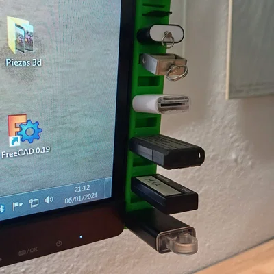 Giá đỡ USB và Micro SD