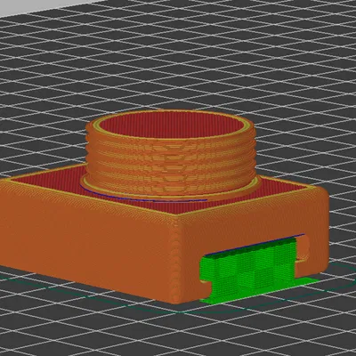 Adapter Giữ Cuộn Dây Tóc Vòng Bi - Dùng cho Elegoo Neptune 3 Pro / Plus / Max / Neptune 4