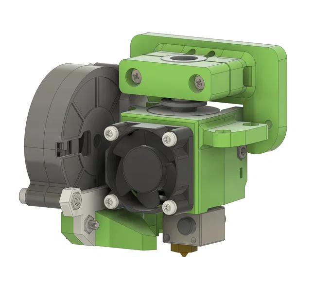 Đầu phun cho Eryone Thinker E3D v5 CFD (Anycubic Mega/Chiron) & Quạt 5015 - Image 1