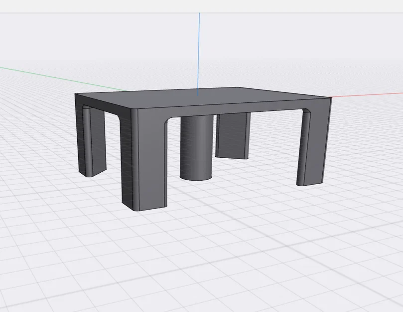 Đế Kê Màn Hình Máy Tính Đơn Giản 250x190x100 - Image 2