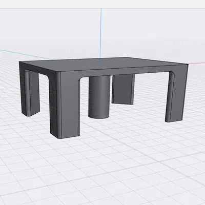 Đế Kê Màn Hình Máy Tính Đơn Giản 250x190x100