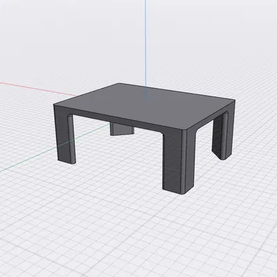 Đế Kê Màn Hình Máy Tính Đơn Giản 250x190x100