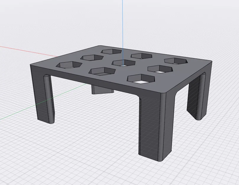 Đế Kê Màn Hình Máy Tính Đơn Giản 250x190x100 - Image 5