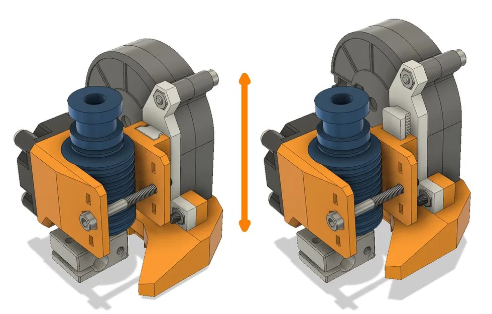 Ống dẫn khí làm mát E3D v6 tối ưu CFD có thể điều chỉnh - Image 2