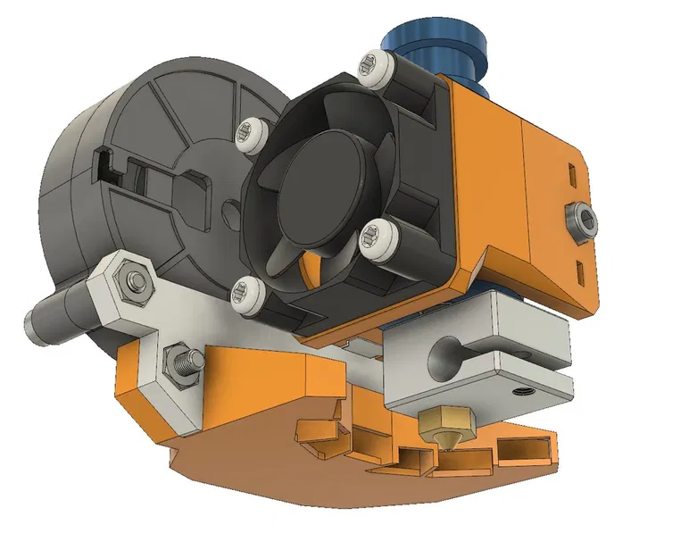 Ống dẫn khí làm mát E3D v6 tối ưu CFD có thể điều chỉnh - Image 3