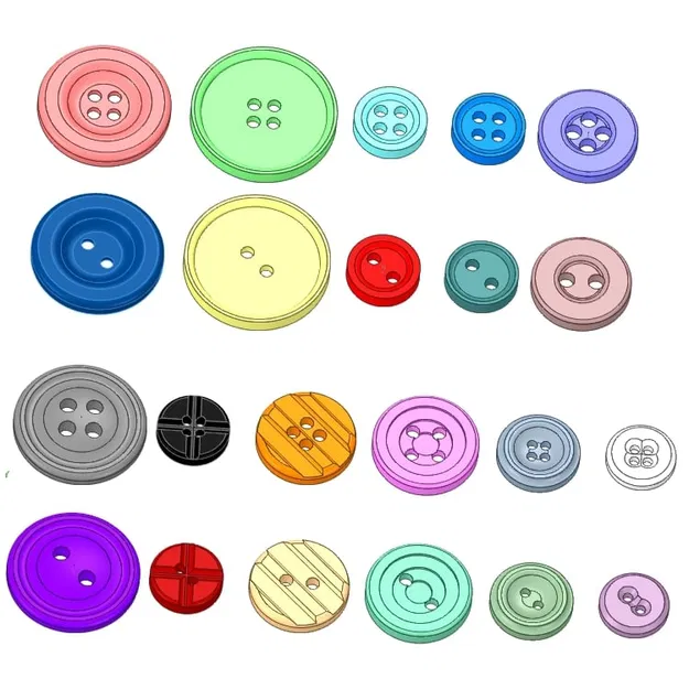 Nút áo thật - Image 1