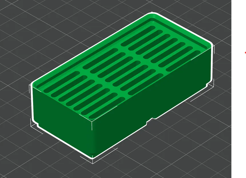 Giá đỡ pin Gridfinity (CR2032) - Image 2