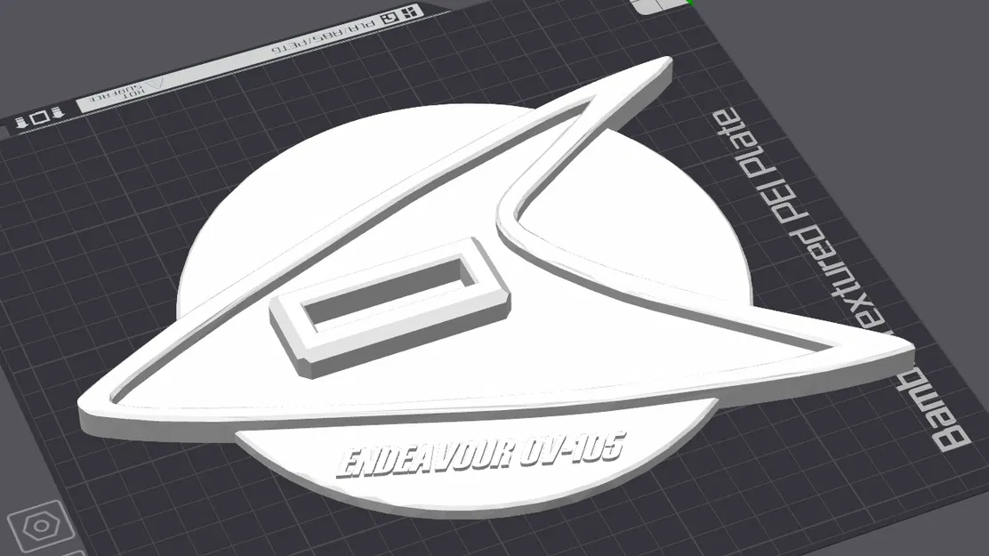 Chân đế Tàu con thoi - Phiên bản tối giản - Image 1