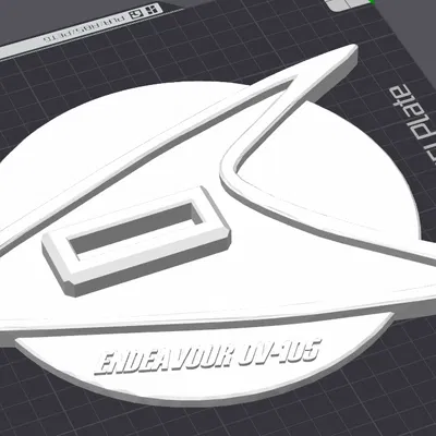 Chân đế Tàu con thoi - Phiên bản tối giản