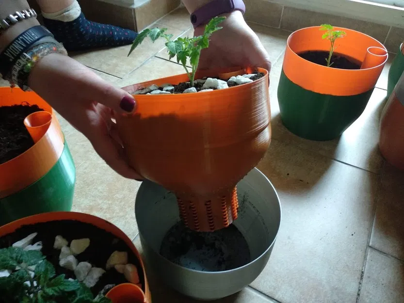 Chậu tự tưới cho chế độ "vase mode" - Image 2