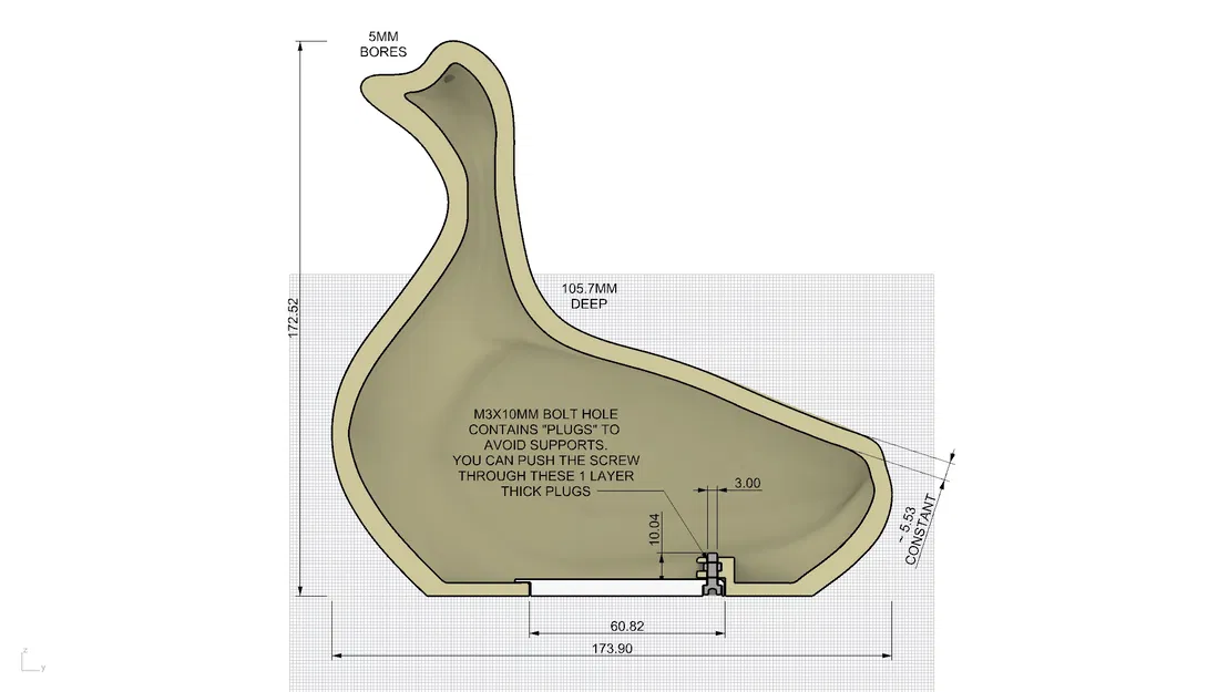 Mẫu In 3D "Gooser" - Image 2