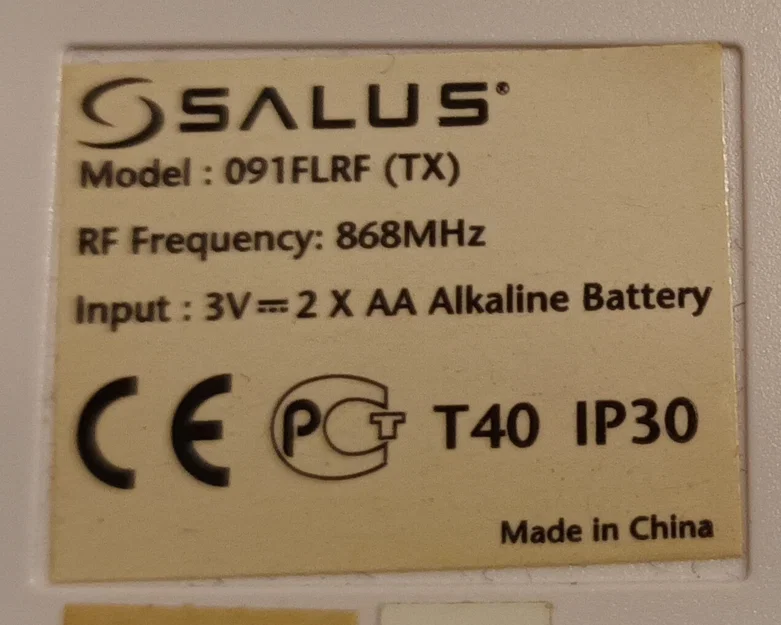 Chân đế cho bộ điều nhiệt SALUS 091 - Image 4