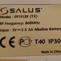 Chân đế cho bộ điều nhiệt SALUS 091 - Thumbnail 4