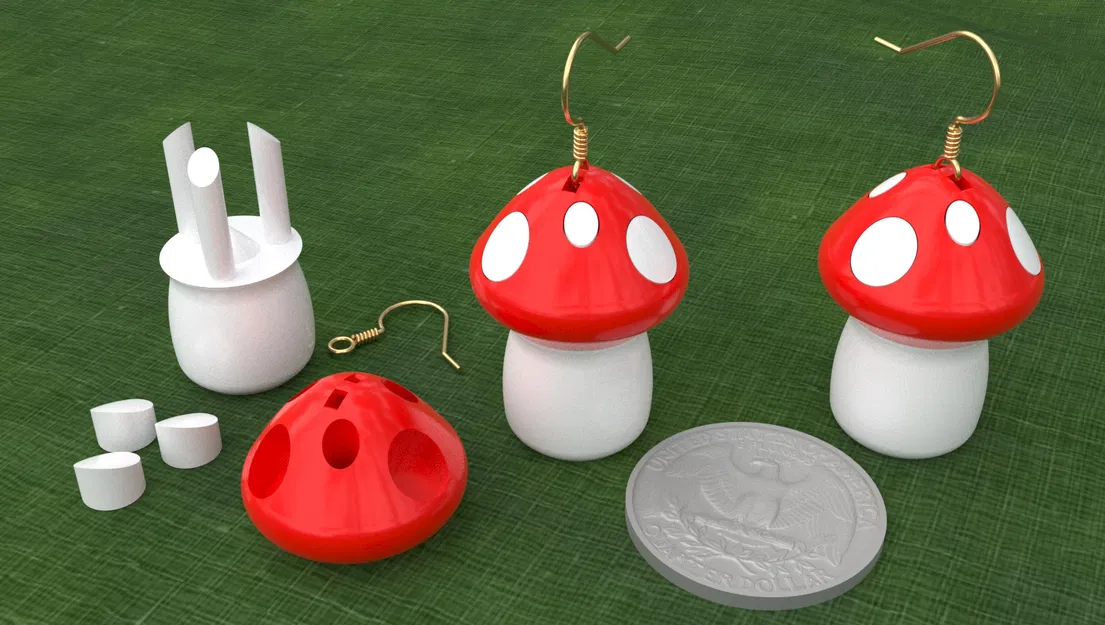 Hoa tai nấm - Image 1