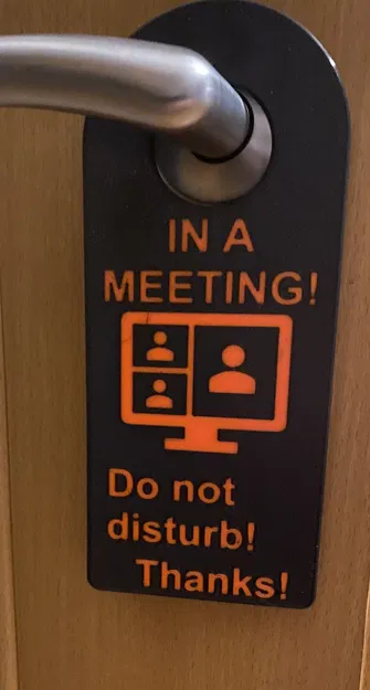 Biển Báo Phòng Họp Văn Phòng Tại Gia - Image 1